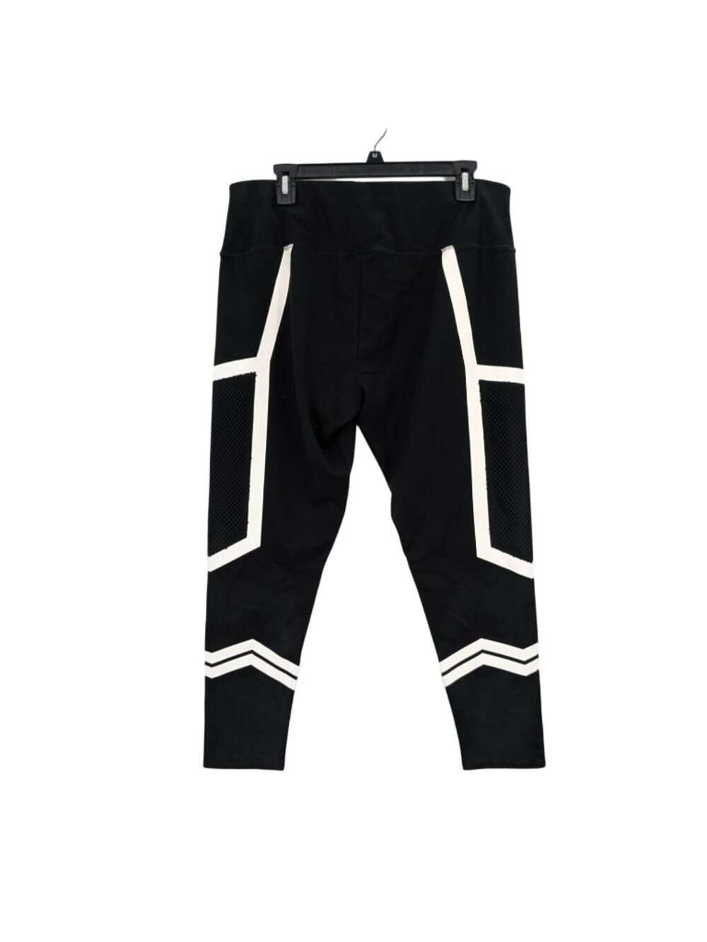 Marvel Black Widow Leggings Black Mesh Panel Athleisure Sporty Y2K Gym Plus 1X
